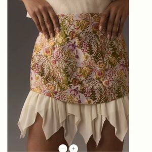 Anthropologie Mini Skirt